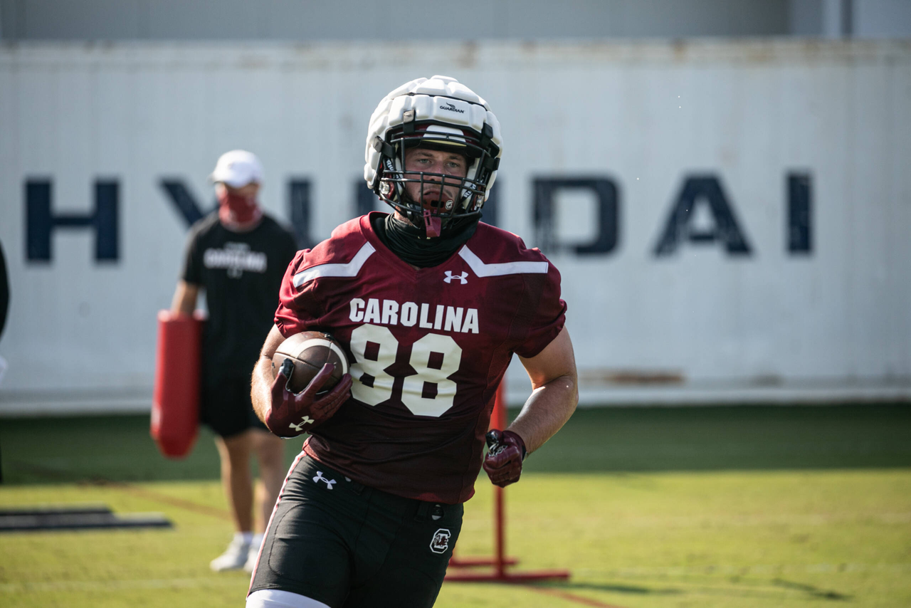 Will Register (88) | Wednesday, Aug. 19, 2020 | Ken & Cyndi Long Football Operations Center | Columbia, S.C. | Photos by South Carolina Athletics