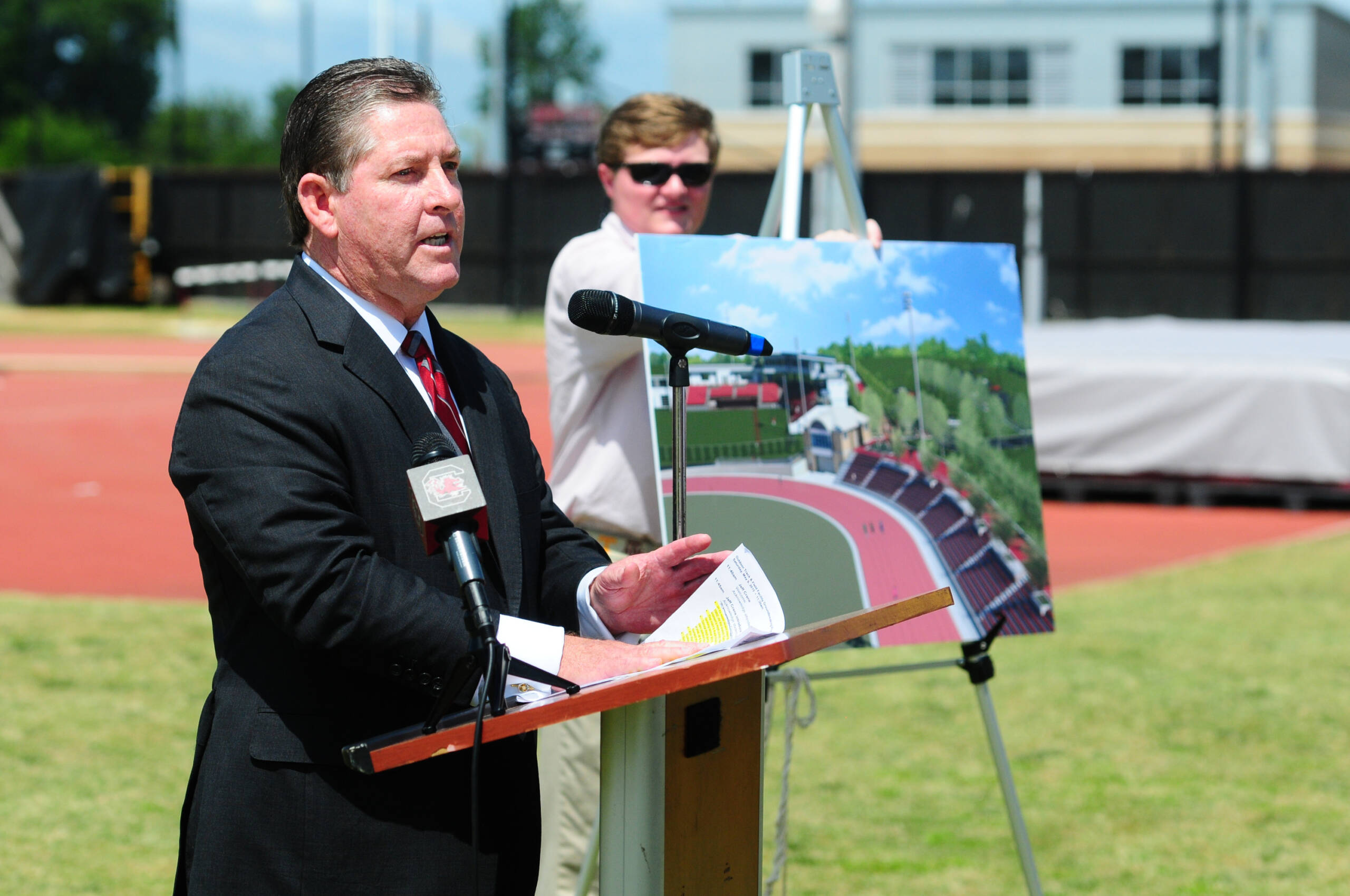 Track and Field - Groundbreaking Ceremony