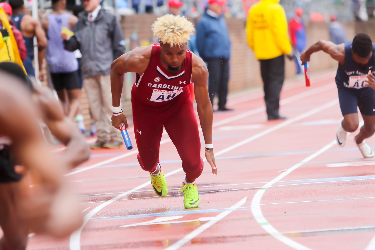 Yann Randrianasolo in action at the 125th Penn Relays | Photo by Charles Revelle | April 26, 2019