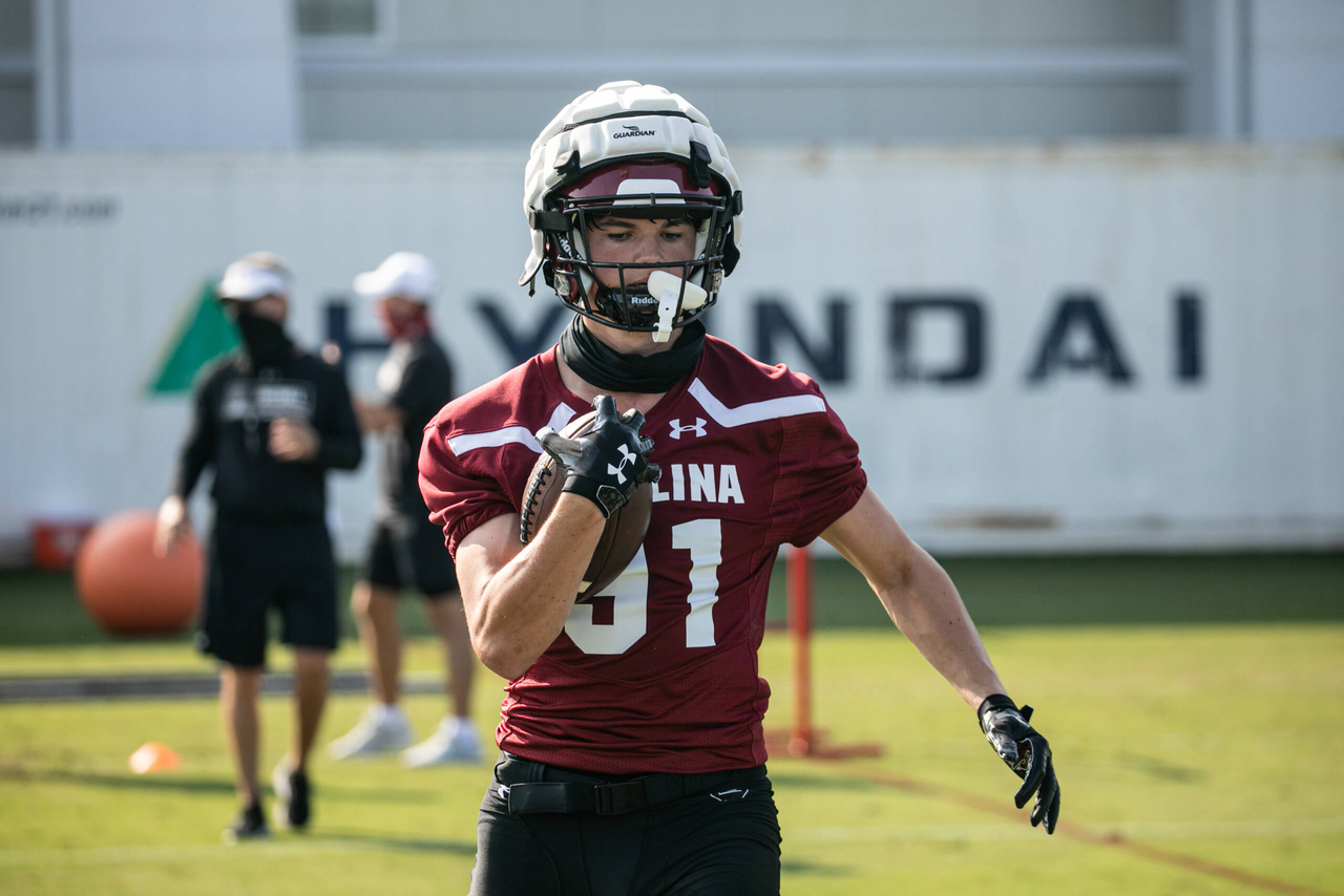 Dawson Coleman (91) | Wednesday, Aug. 19, 2020 | Ken & Cyndi Long Football Operations Center | Columbia, S.C. | Photos by South Carolina Athletics