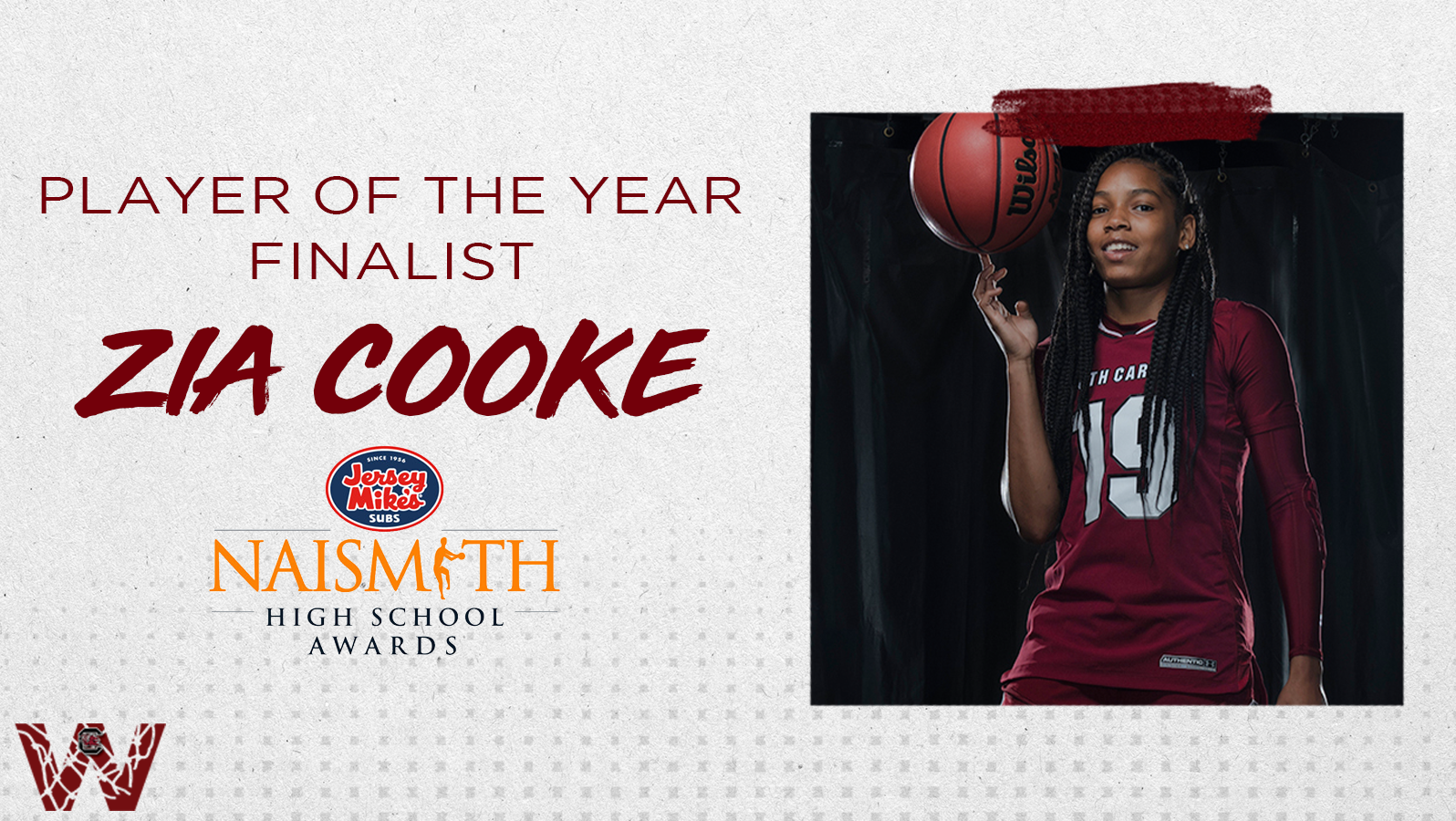 Cooke Named Finalist for Naismith Player of the Year
