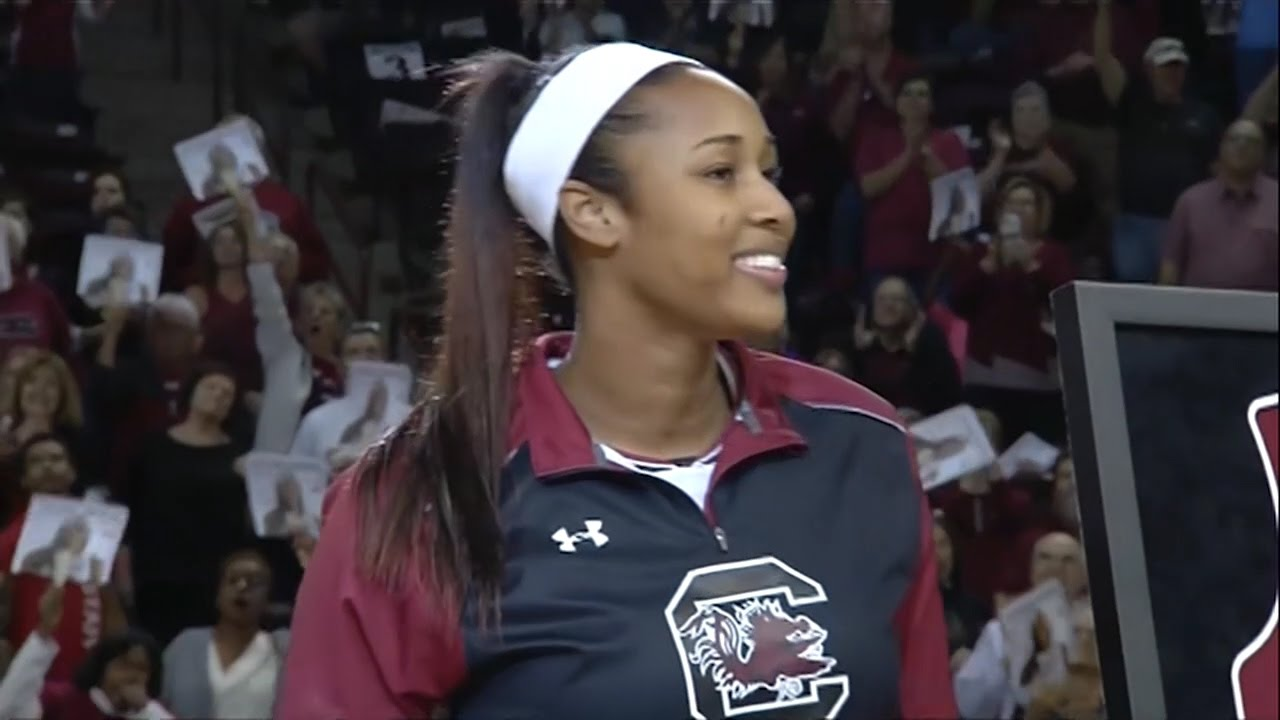 Gamecock Women's Basketball Senior Day Ceremony — 2/26/17