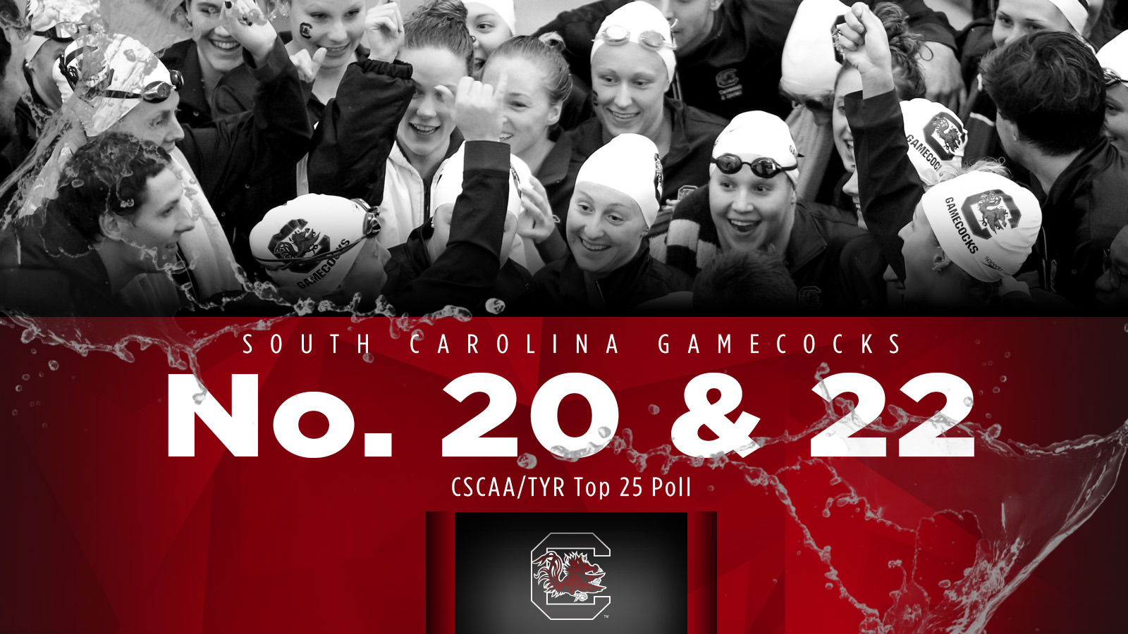 South Carolina Men's and Women's Swimming & Diving Both Ranked