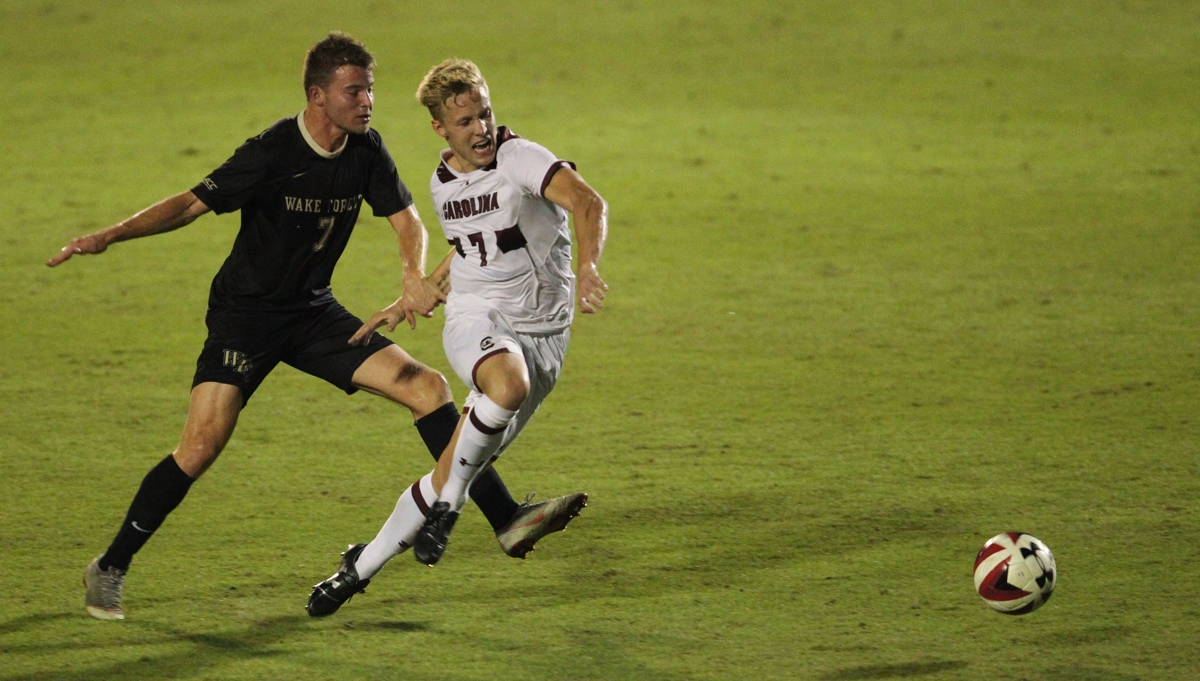 Gamecocks Ousted by Top-Ranked Wake Forest, 2-0