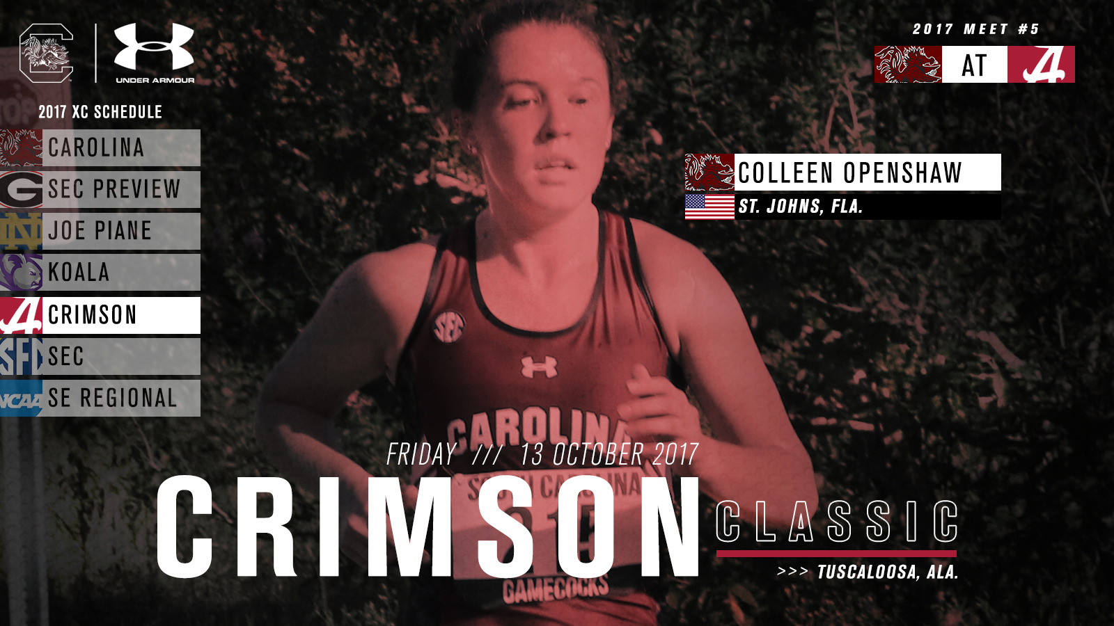 Gamecocks Finish Regular Season at Crimson Classic