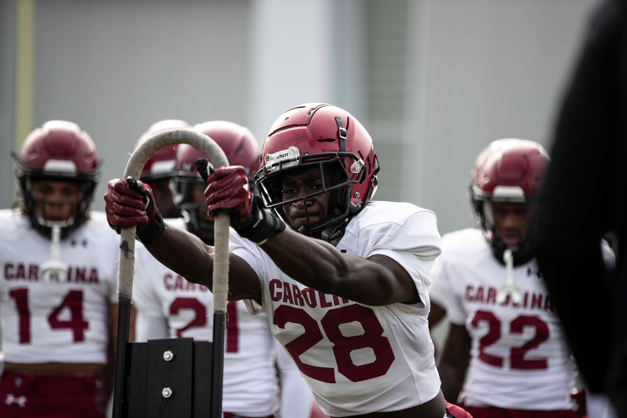 Darius Rush (28) | Tuesday, Sept. 1, 2020 | Ken & Cyndi Long Football Operations Center | Columbia, S.C. | Photos by South Carolina Athletics