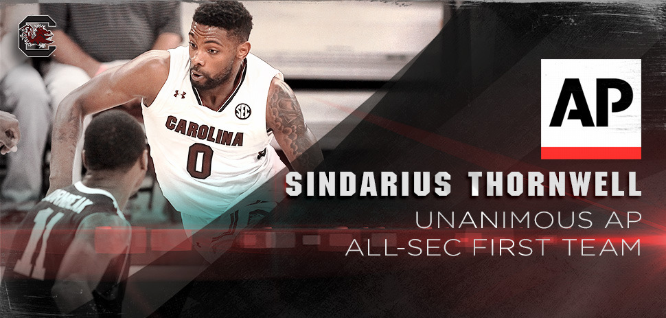 Thornwell Unanimous Selection To AP All-SEC First Team