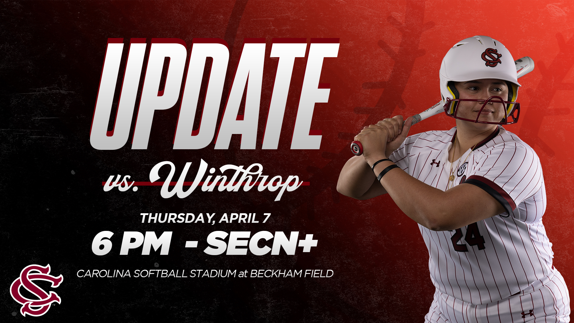 Softball Game vs Winthrop Moved to Thursday