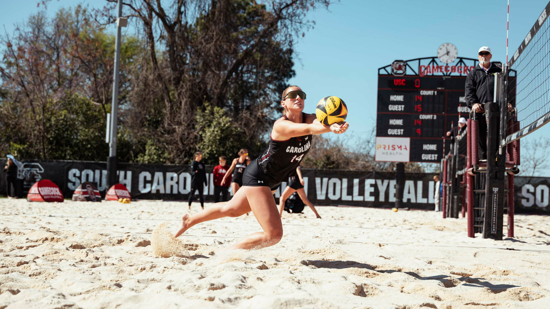 No. 20 Beach Volleyball Splits Matches on Final Day of March to May Tournament