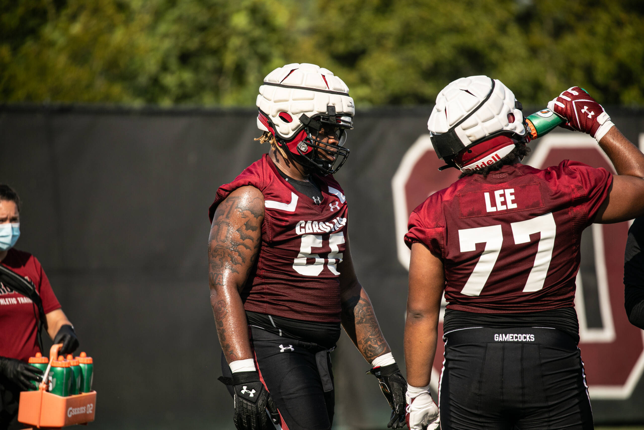 Jakai Moore (55) | Wednesday, Aug. 19, 2020 | Ken & Cyndi Long Football Operations Center | Columbia, S.C. | Photos by South Carolina Athletics