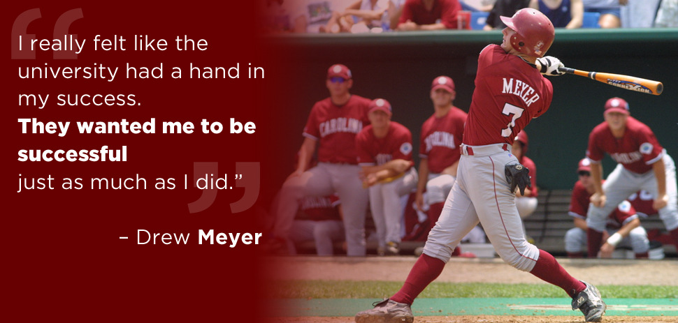 Drew Meyer Has All of His Bases Covered