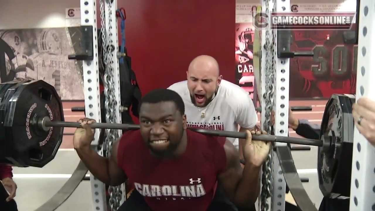 South Carolina Football Winter Workout Highlights - 2013