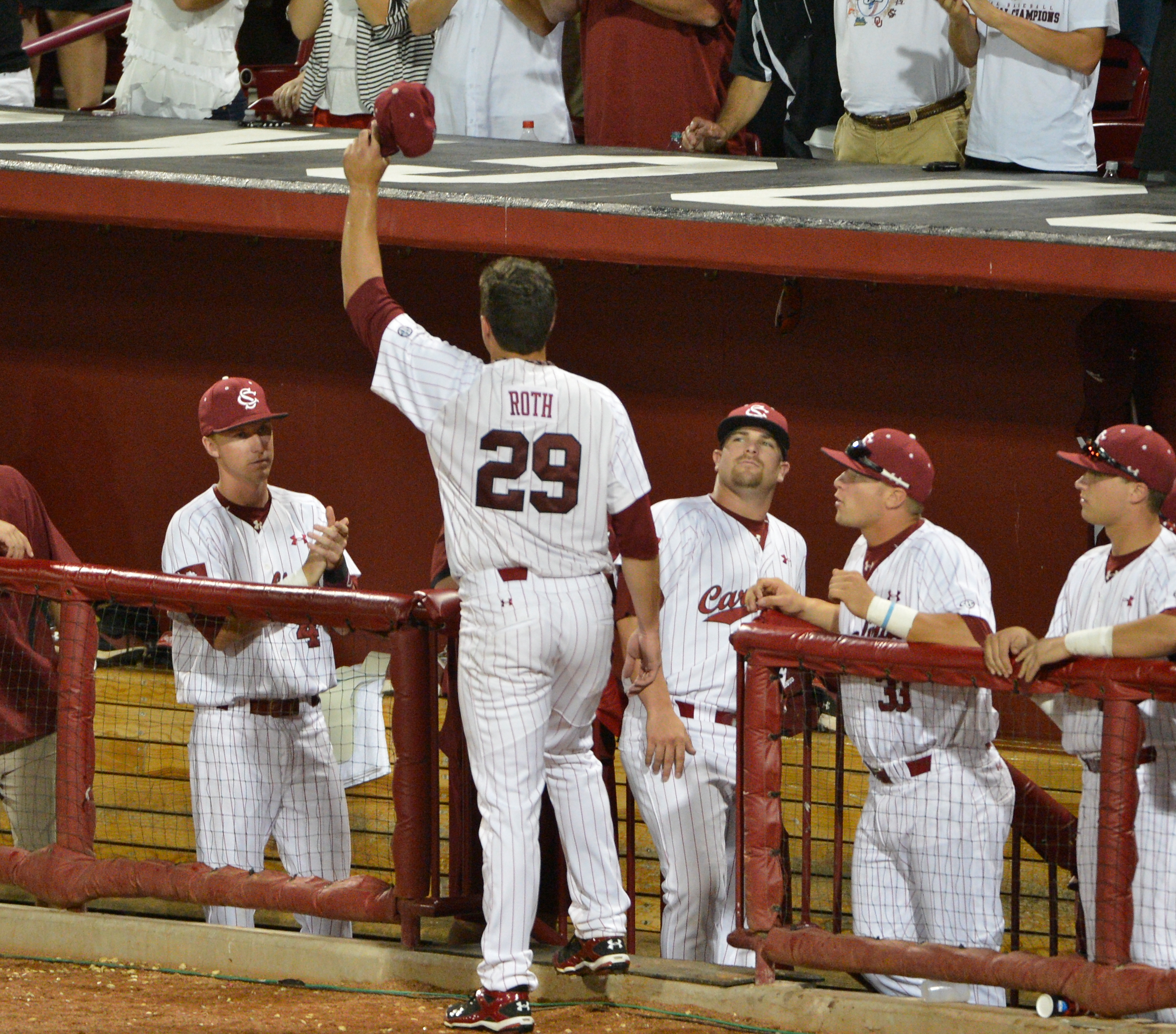 Oklahoma vs. South Carolina Columbia Super Regional Game 1 6/9/2012