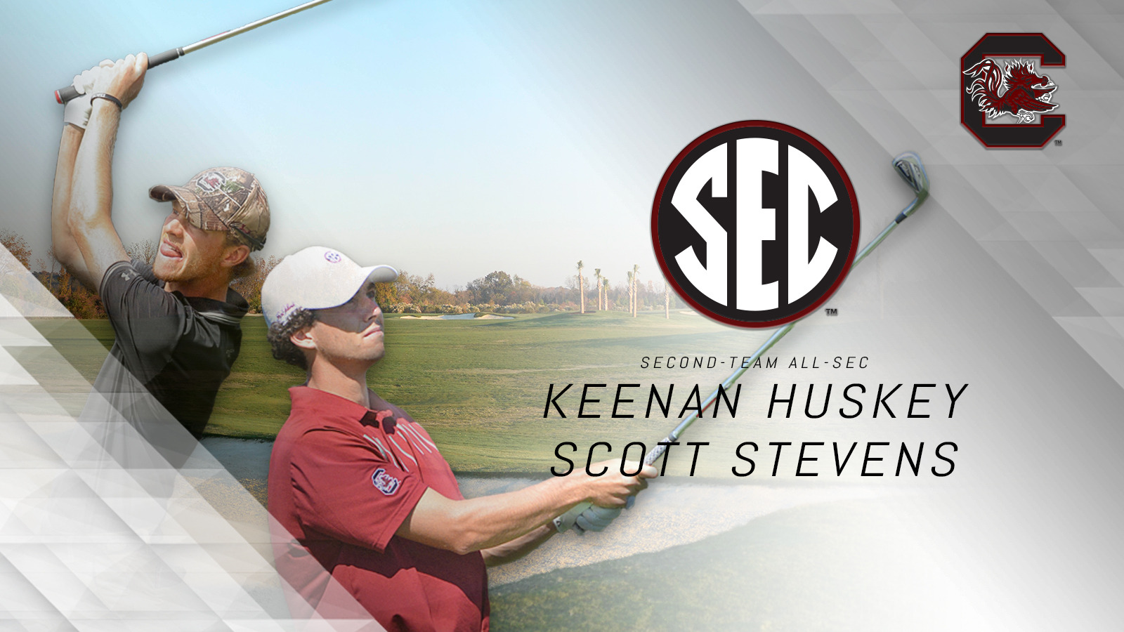 Huskey And Stevens Named All-SEC