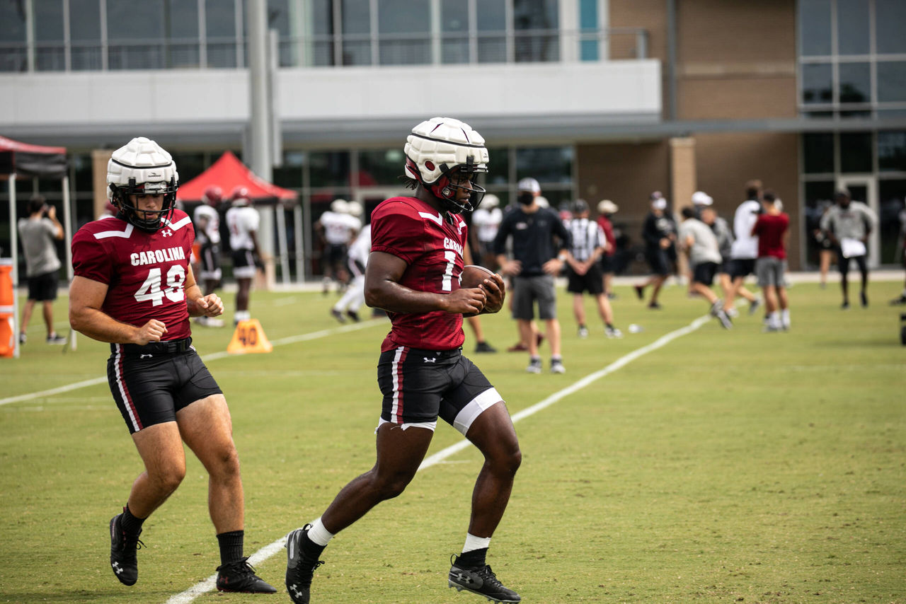 Deshaun Fenwick (14) | Saturday, Aug. 22, 2020 | Ken & Cyndi Long Football Operations Center | Columbia, S.C. | Photos by South Carolina Athletics