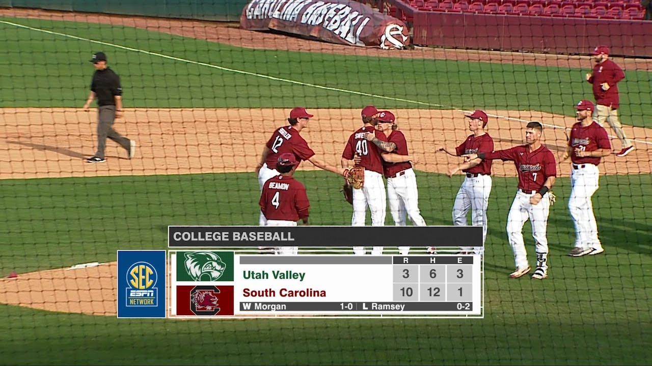HIGHLIGHTS: Baseball vs. Utah Valley — 2/24/19