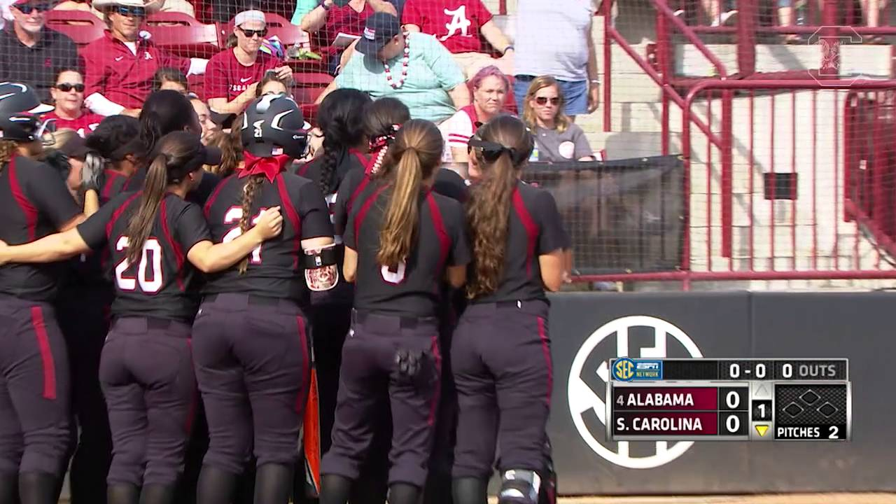 HIGHLIGHTS: Gamecock Softball Defeats #4 Alabama 2-1 (4/30/16)