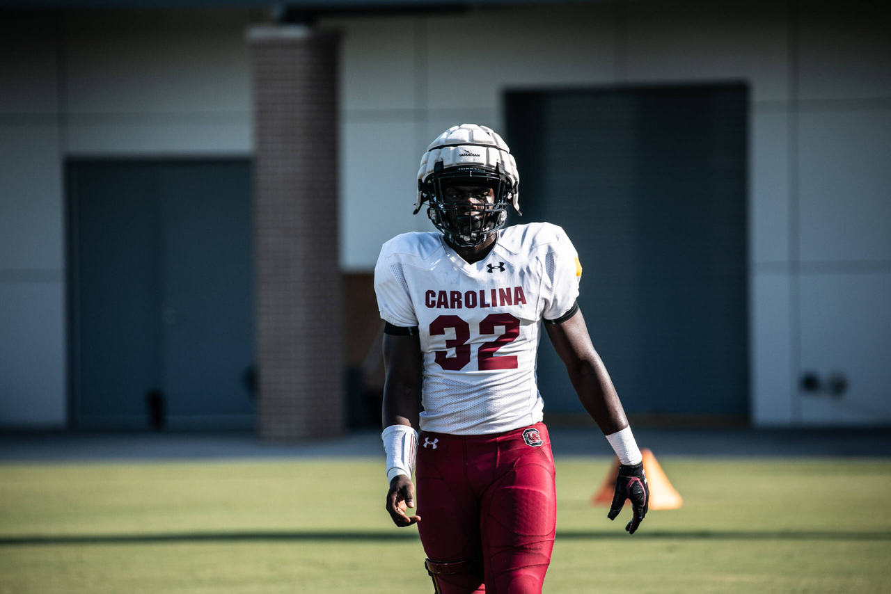 Mohamed Kaba (32) | Tuesday, Sept. 8, 2020 | Ken & Cyndi Long Football Operations Center | Columbia, S.C. | Photos by South Carolina Athletics