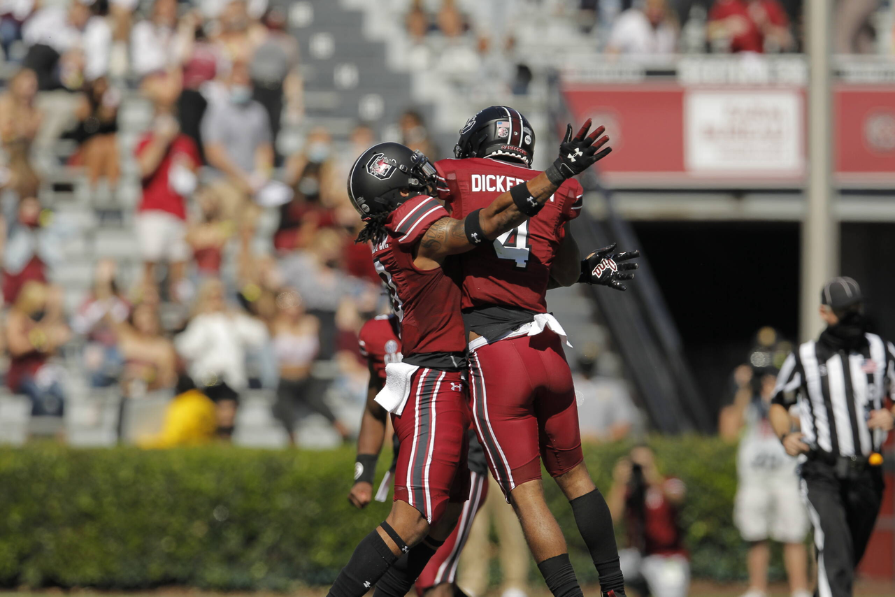 Jaylin Dickerson vs Auburn, 10/17/2020, Williams-Brice Stadium, Photos by Travis Bell
