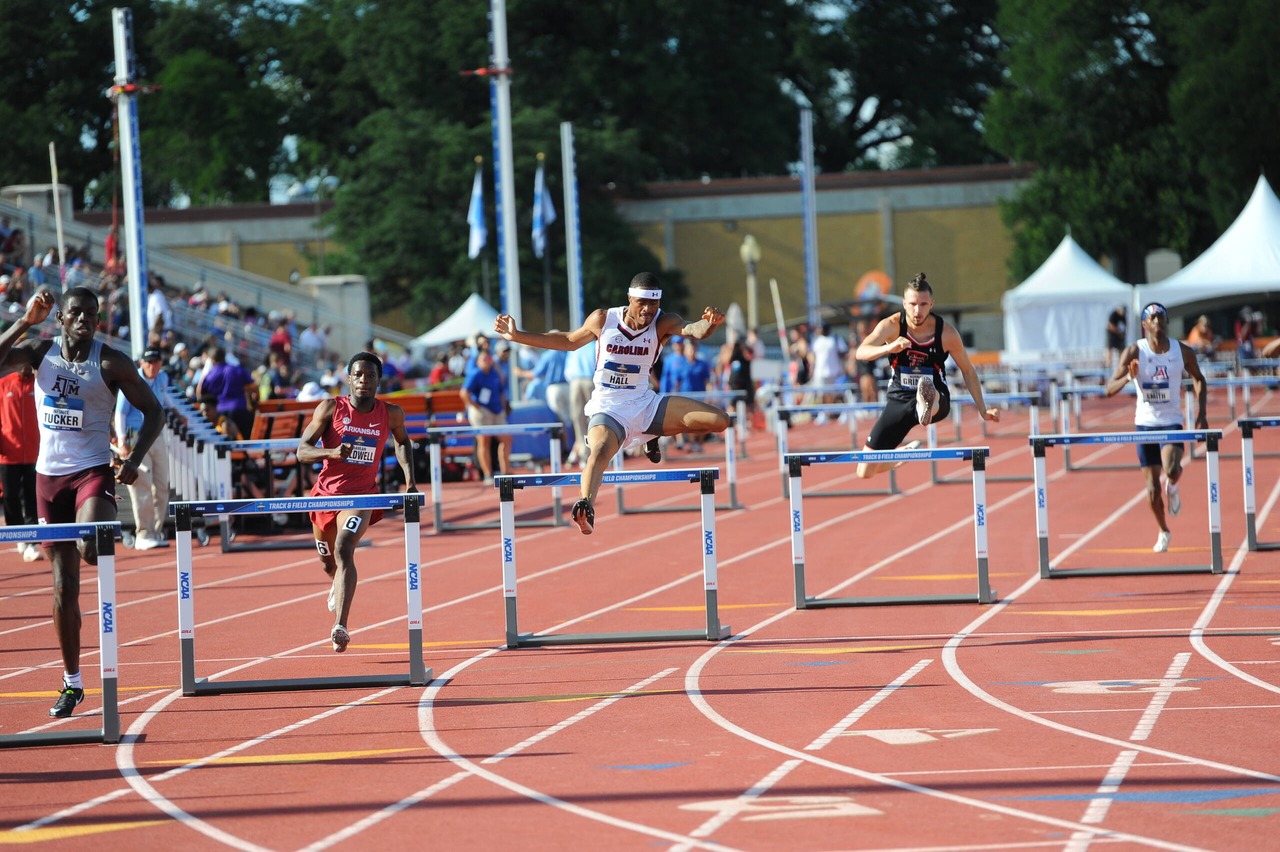 Quincy Hall in action at the 2019 NCAA Outdoor Championships | June 5-8, 2019 | Photos by Cheryl Treworgy