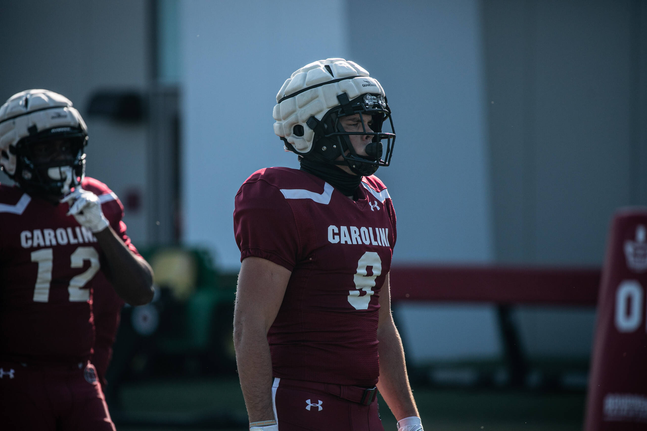 Nick Muse (9) | Tuesday, Sept. 8, 2020 | Ken & Cyndi Long Football Operations Center | Columbia, S.C. | Photos by South Carolina Athletics