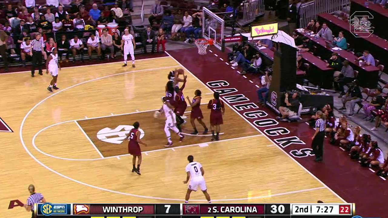 HIGHLIGHTS: Women's Basketball vs. Winthrop - 12/13/15