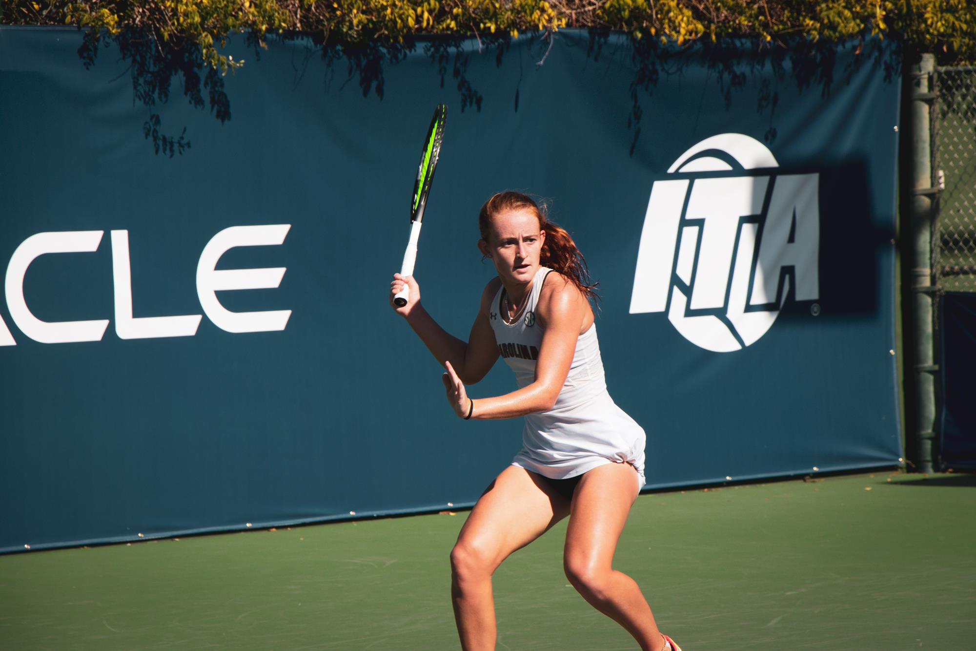 Davies’ Run Ends in the Semifinals at the ITA National Fall Championships