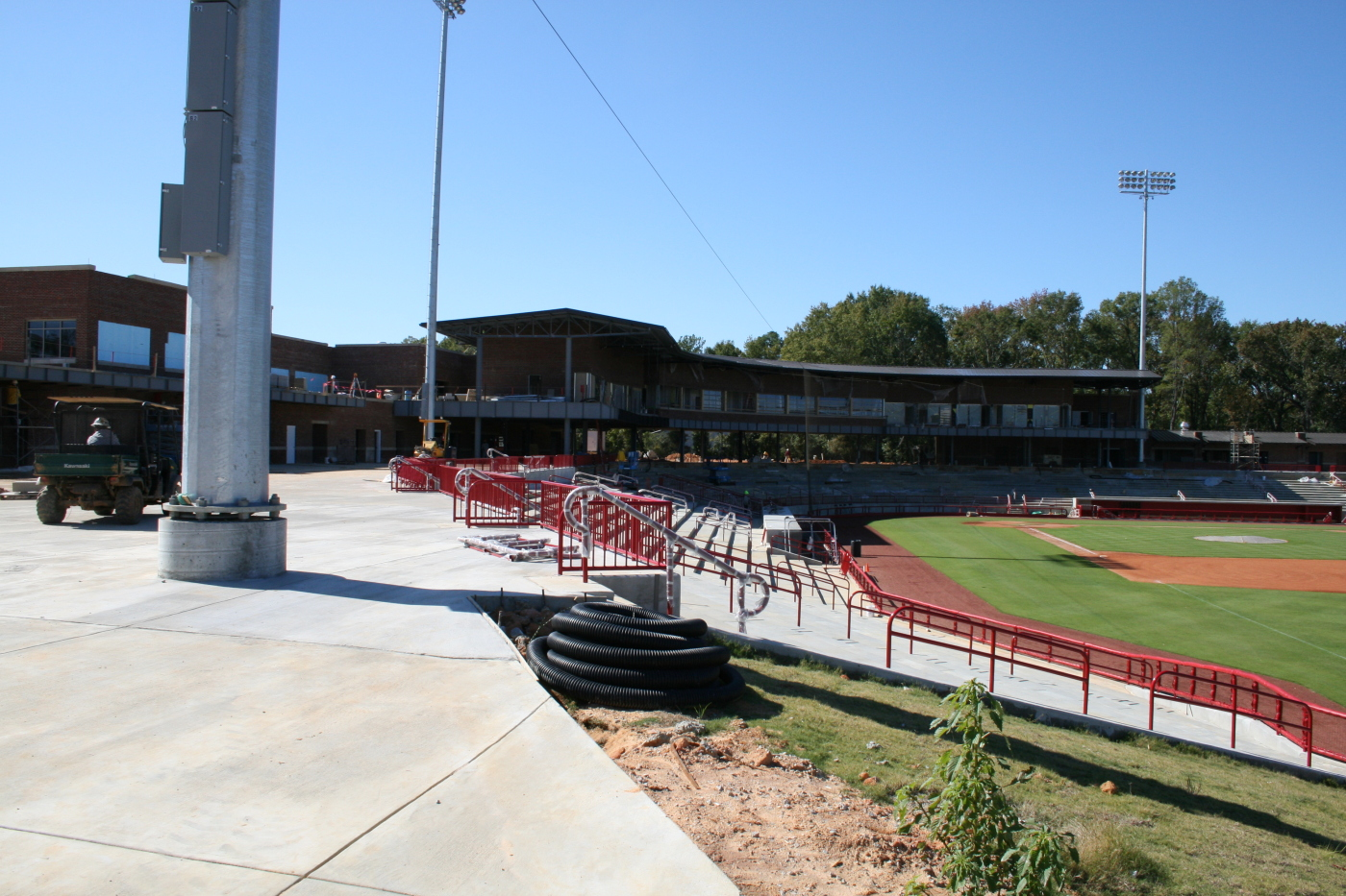 Baseball Stadium Construction (10/30/08)