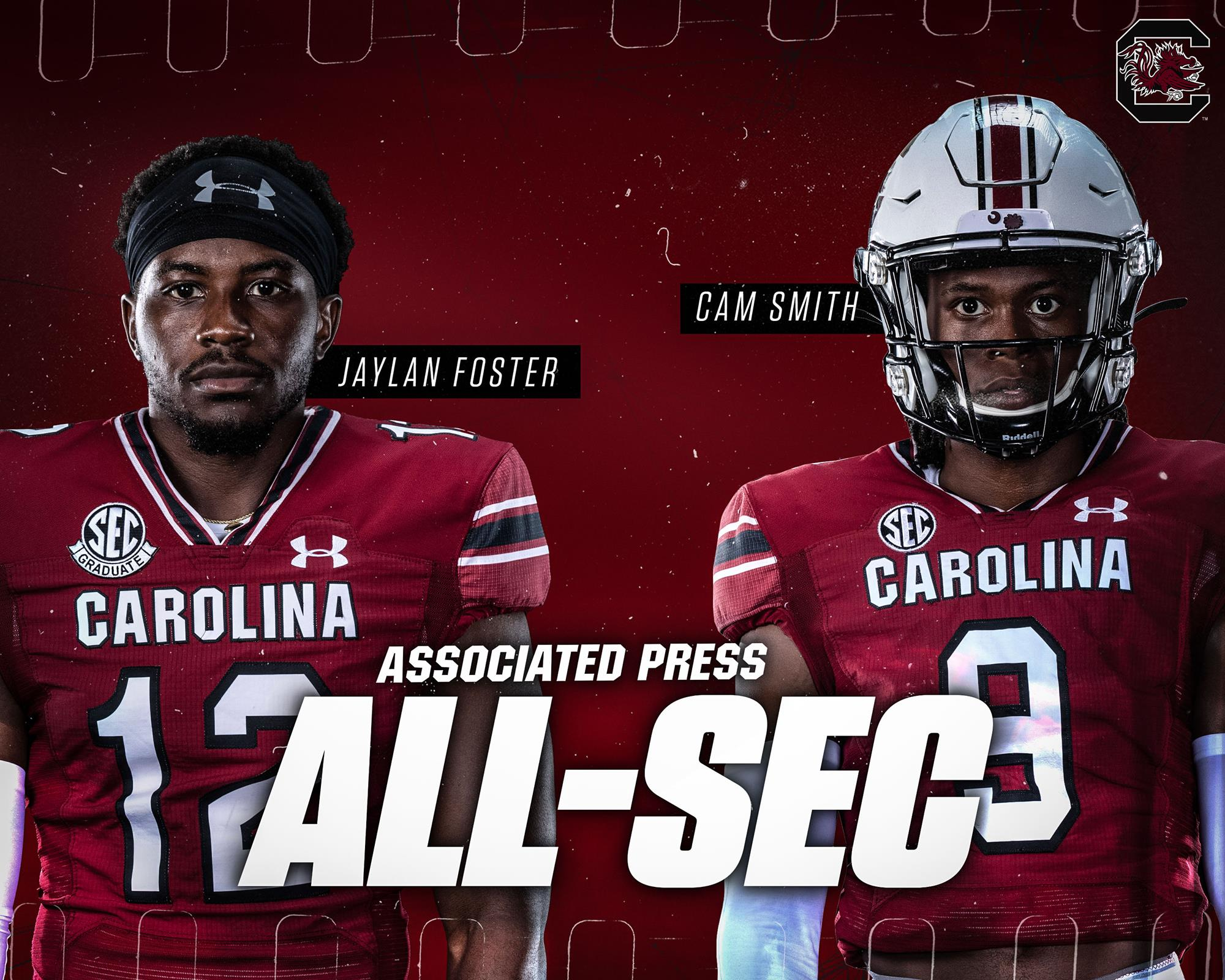 Foster and Smith Earn AP All-SEC Recognition