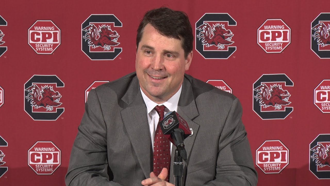 Will Muschamp National Signing Day News Conference — 2/7/18