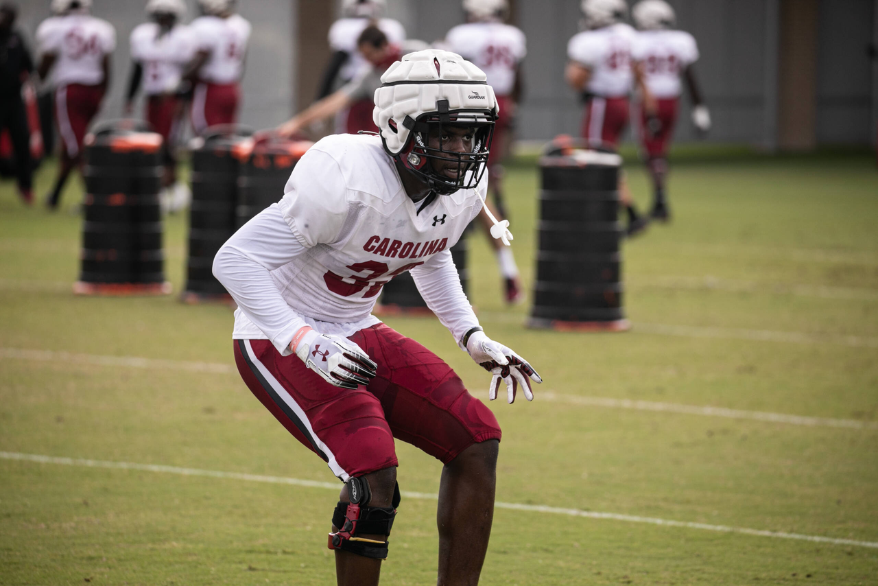 Mohamed Kaba (32) | Monday, Aug. 24, 2020 | Ken & Cyndi Long Football Operations Center | Columbia, S.C. | Photos by South Carolina Athletics