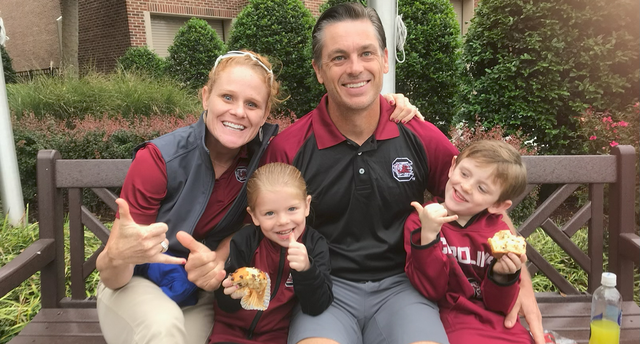 Adrienne Gautreaux-McDonald and family