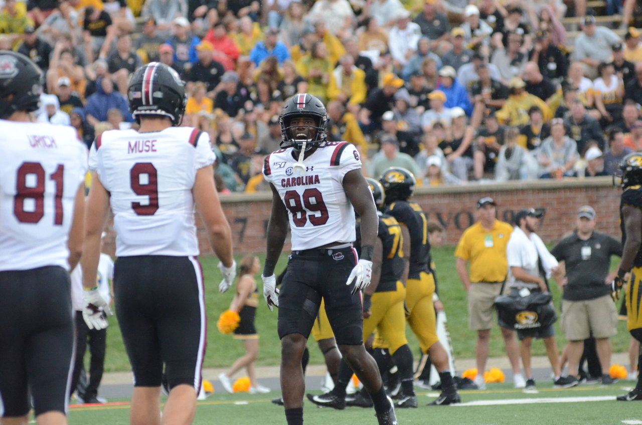 Bryan Edwards (89) at Missouri (Sept. 21, 2019)