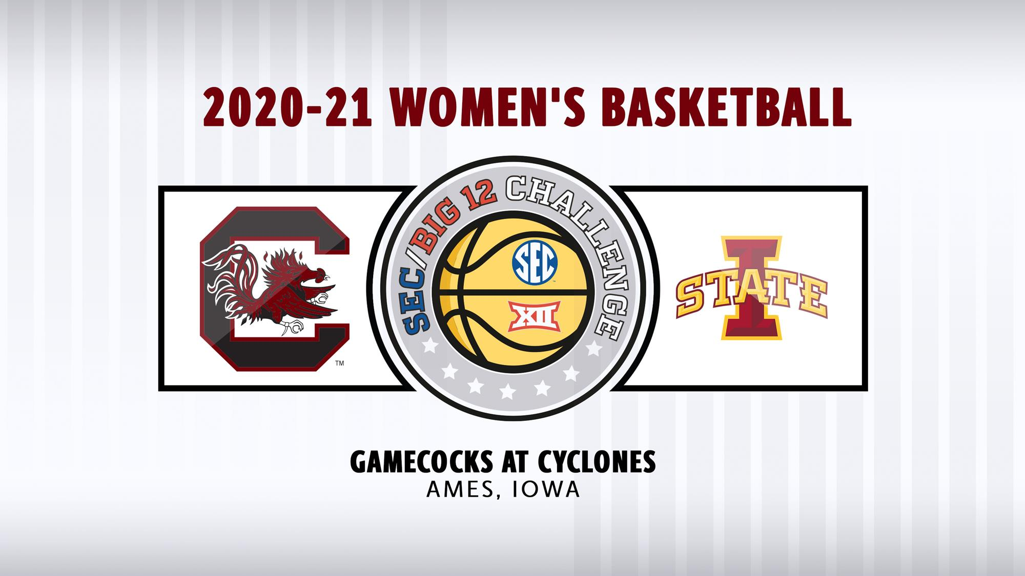 Women's Basketball to Play in 2020 SEC/Big 12 Challenge