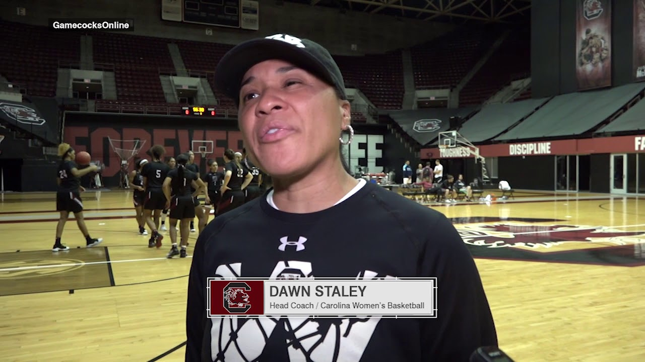 WBB: Dawn Staley Previews Upcoming Lander Exhibition