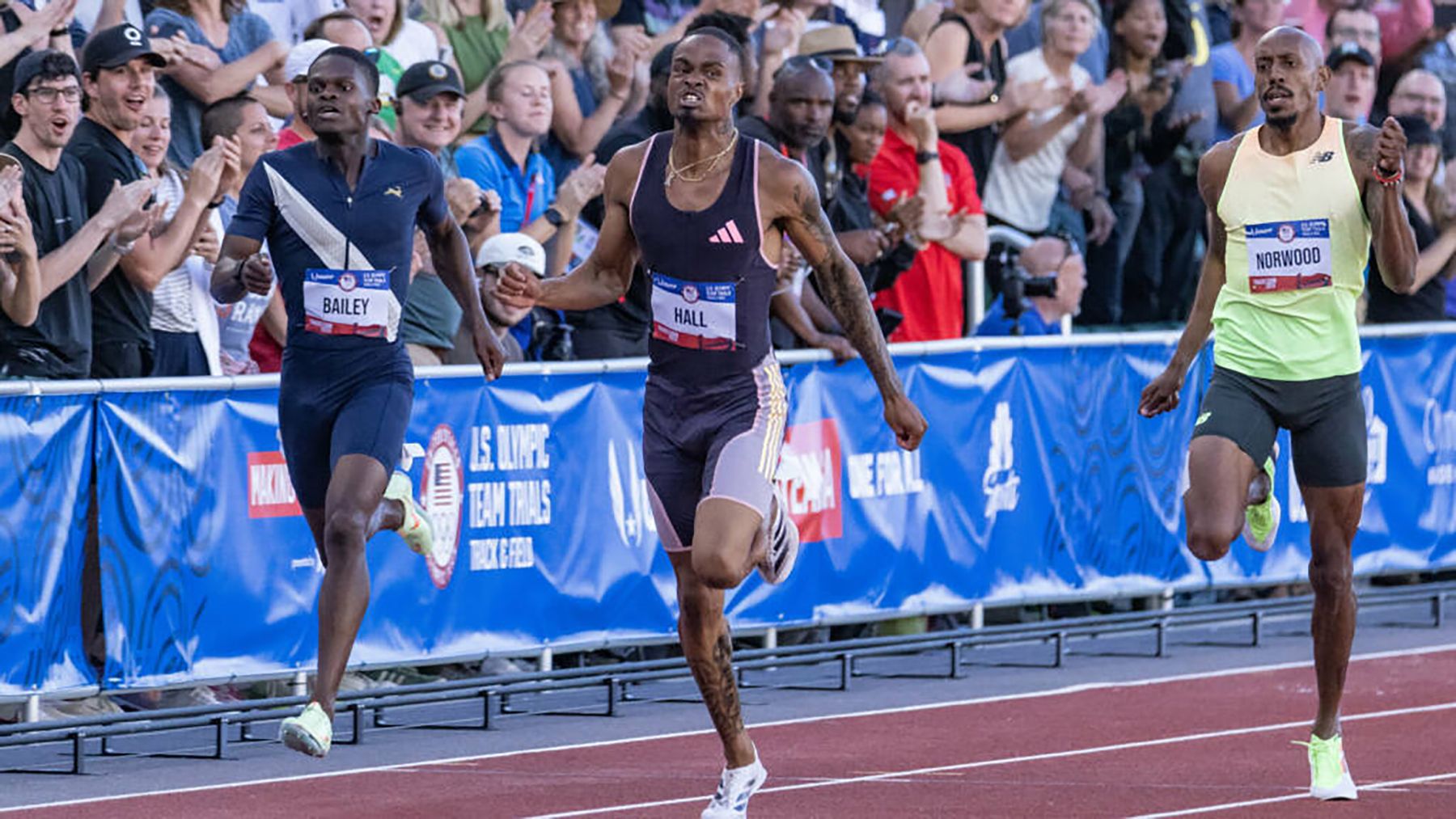 Quincy Hall is Ready to Run at Olympics