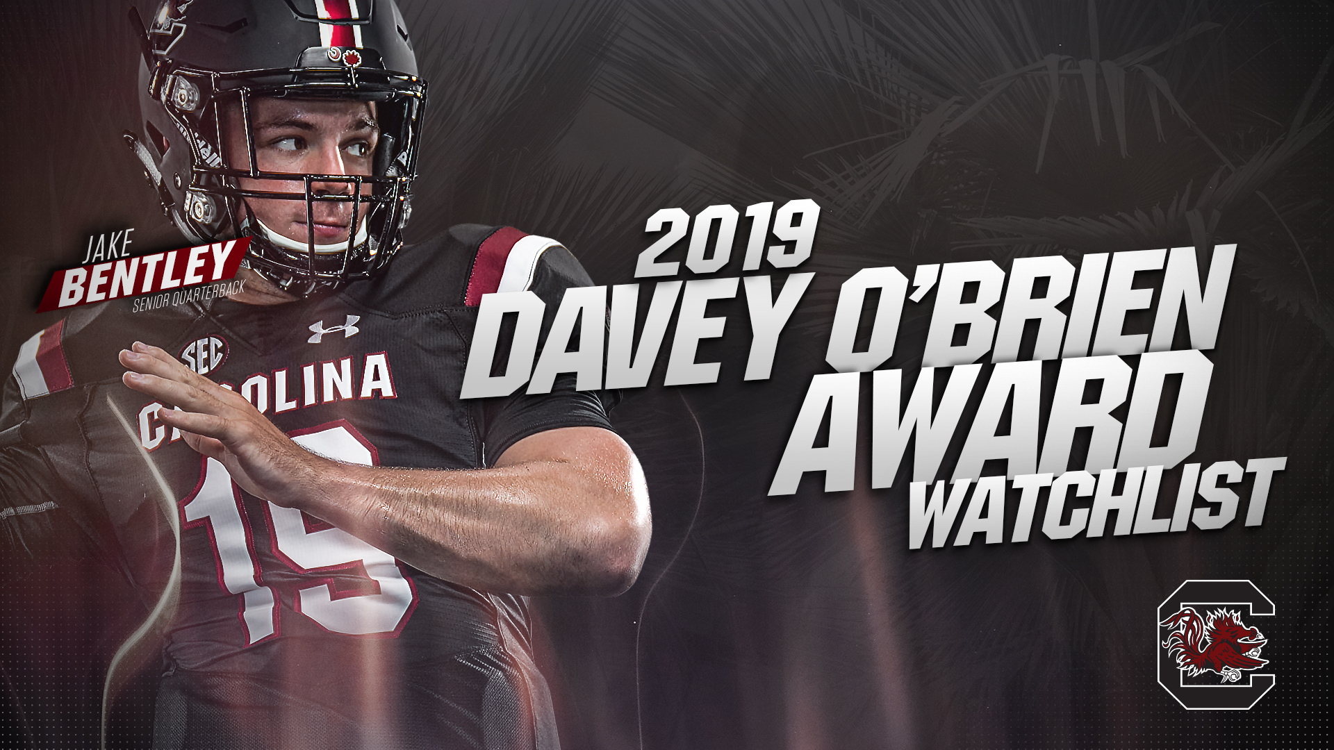 Bentley Named to Davey O'Brien Award Watch List