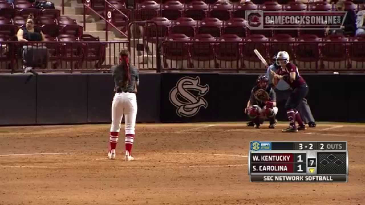 Alaynie Page Sends Gamecocks to a 2-1 Win over Western Kentucky