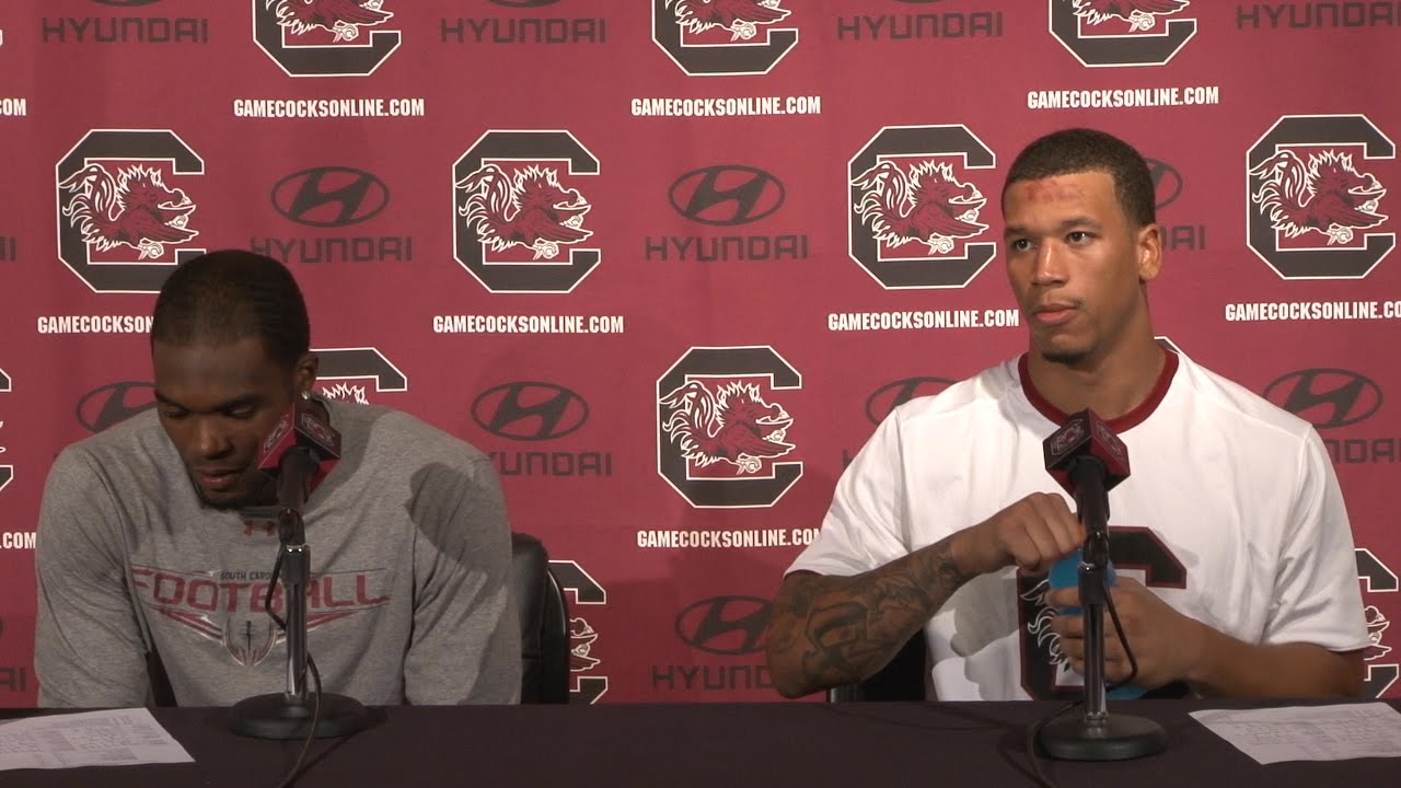 Isaiah Johnson & Brandon Wilds Post-Game Press Conference (Kentucky) - 9/12/15