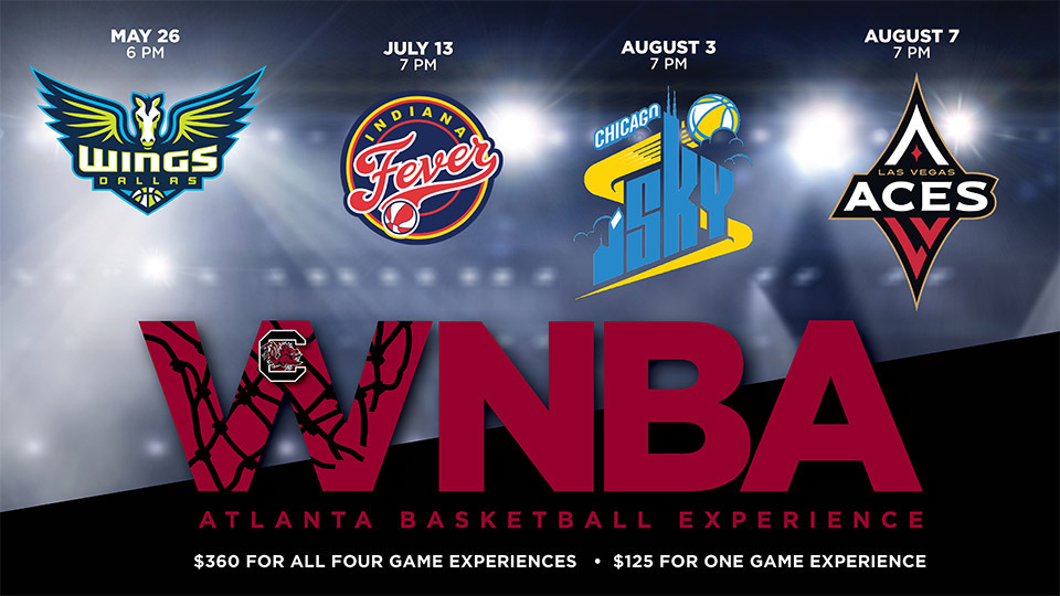 Gamecocks Announce WNBA Road Trips