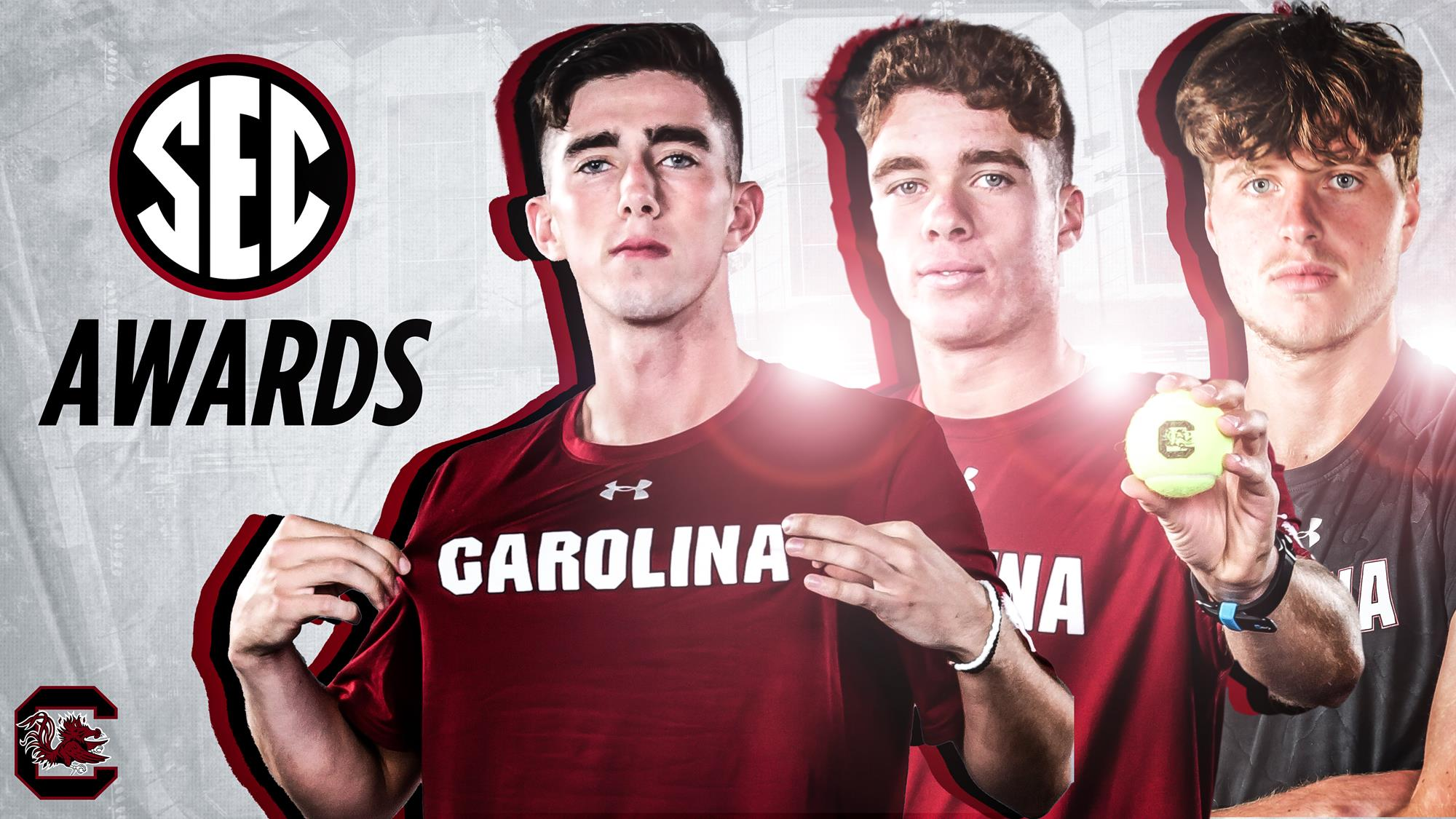 Gamecock Trio Takes All-SEC Honors