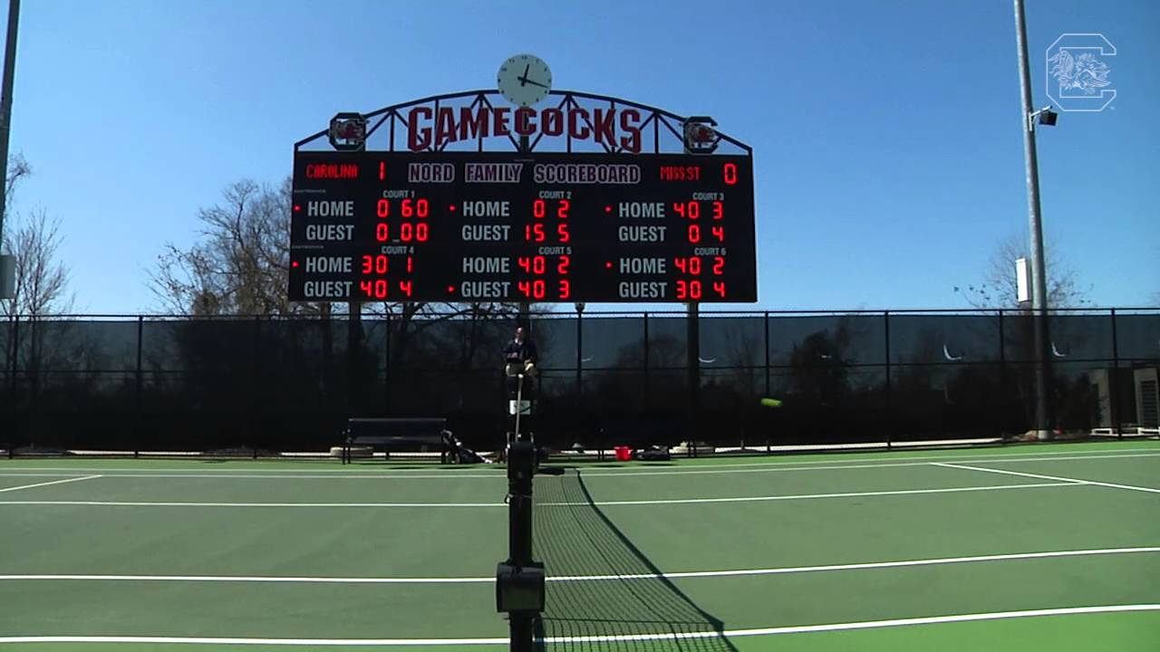 HIGHLIGHTS: Men's Tennis vs. Mississippi State — 3/6/16