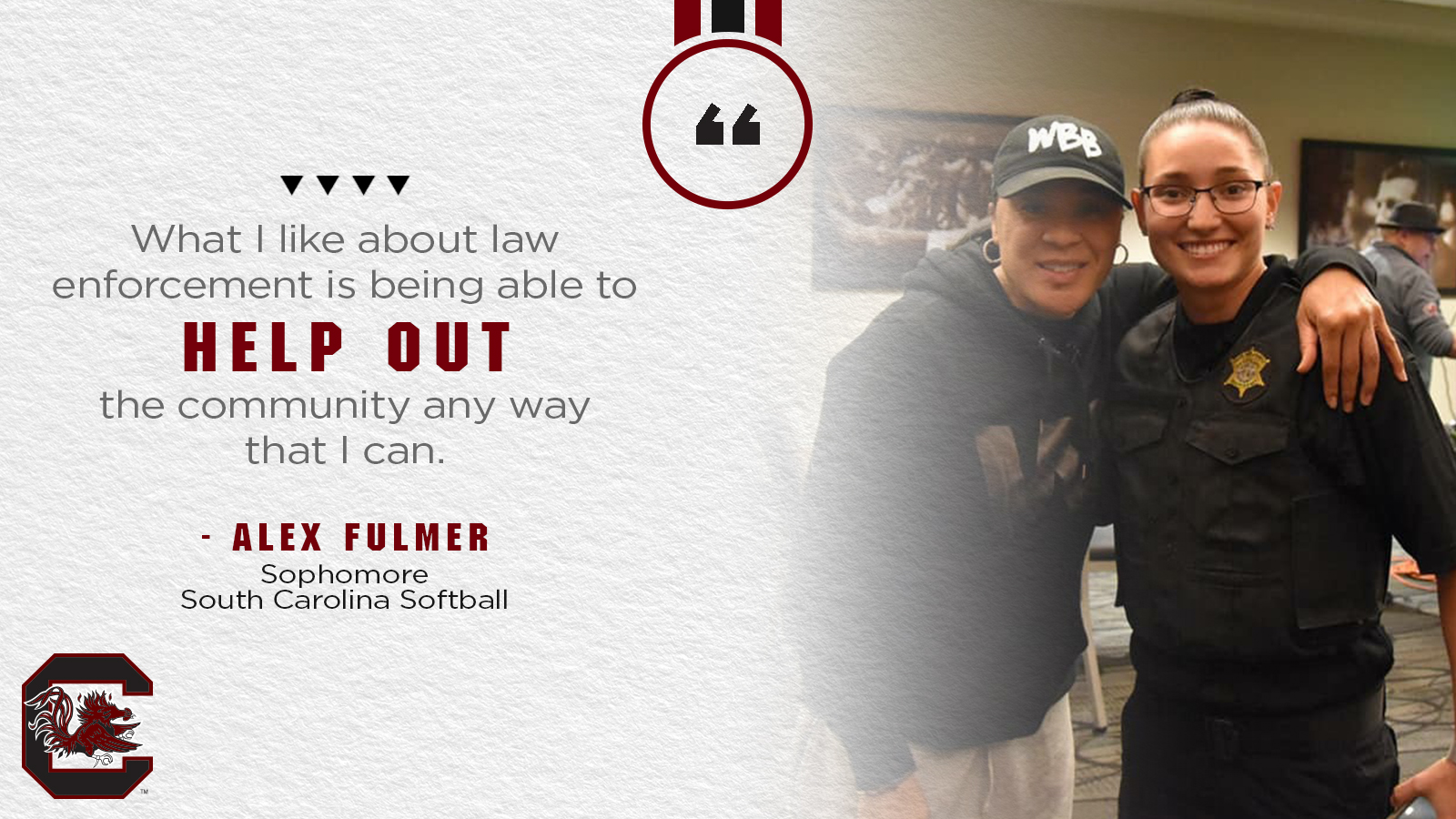 Softball's Alex Fulmer is on the Beat When She's Off the Diamond