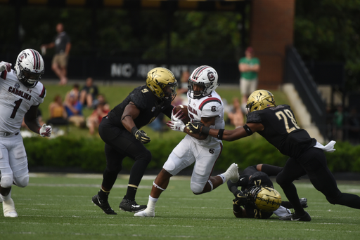 Rico Dowdle (5) vs. Vanderbilt (Sept. 22, 2018)