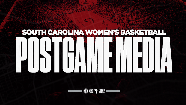 Women's Basketball Postgame News Conference graphic
