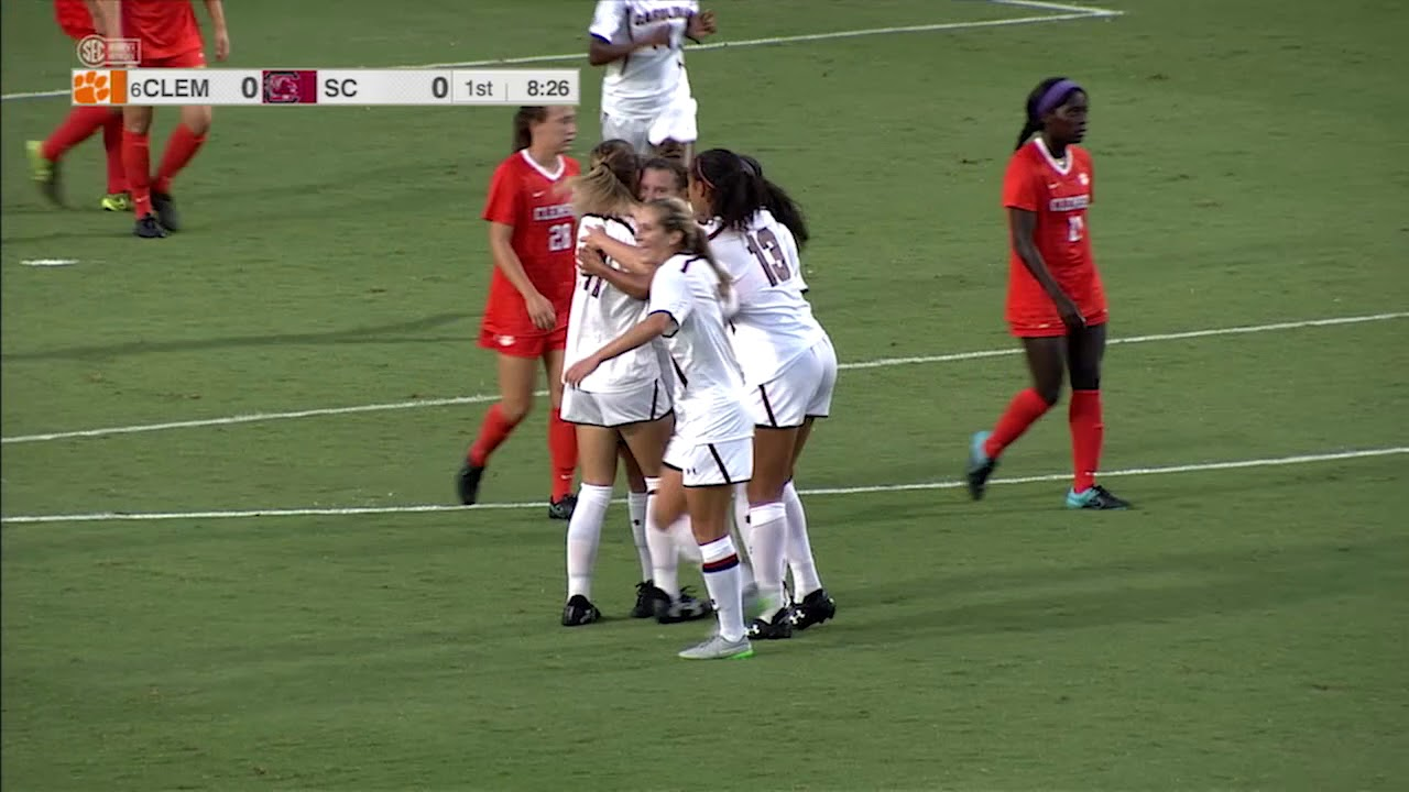 Savannah McCaskill — Clemson Goal #1