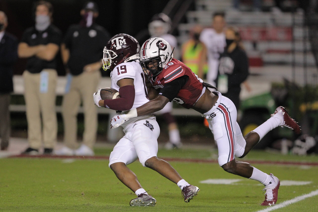 Darius Rush vs Texas A&M, 11/07/20, Photos by Travis Bell