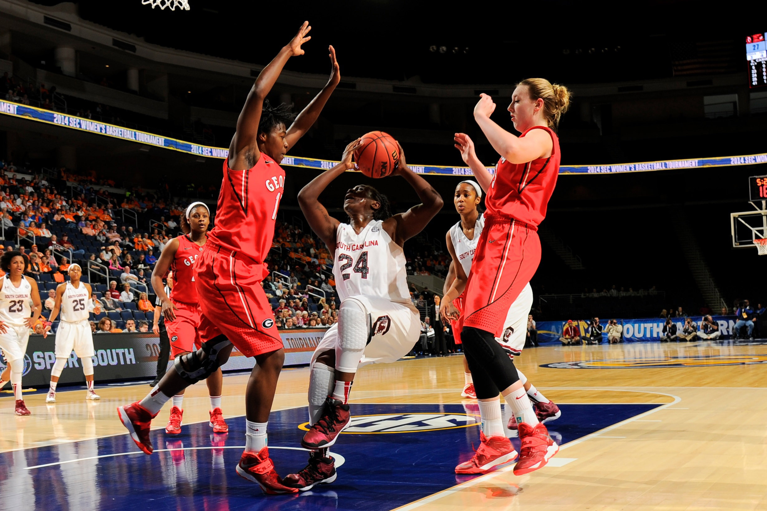 Women's Basketball vs. Georgia -- 3/7/14