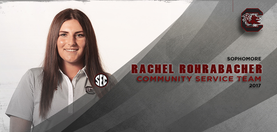 Rohrabacher Named to SEC Women's Tennis Community Service Team