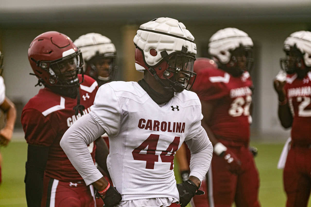 Sherrod Greene (44) | Tuesday, Aug. 25, 2020 | Ken & Cyndi Long Football Operations Center | Columbia, S.C. | Photos by South Carolina Athletics